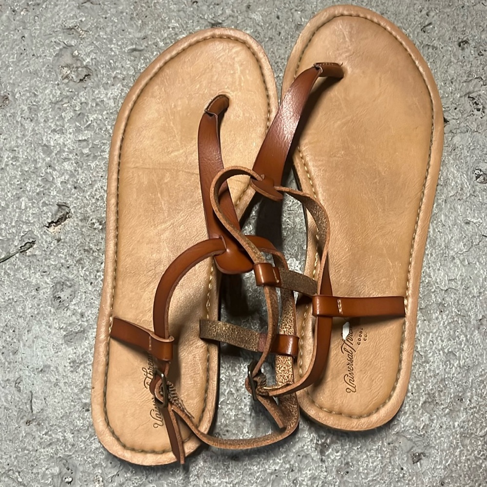 Brown sandals